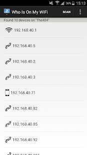 Who Is On My Wifi Screenshot