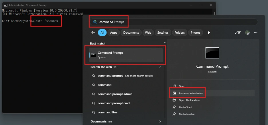 แก้จอฟ้า Windows 11 - Step 7